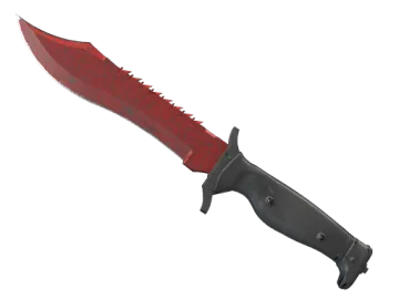 ★ Bowie Knife | Crimson Web (Well-Worn)