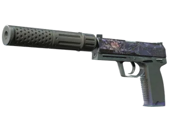 StatTrak™ USP-S | Black Lotus (Battle-Scarred)