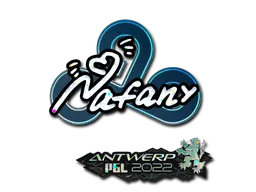 Sticker | nafany (Glitter) | Antwerp 2022