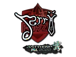 Sticker | Jerry (Glitter) | Antwerp 2022