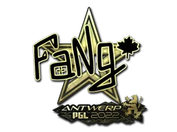 Sticker | FaNg (Gold) | Antwerp 2022