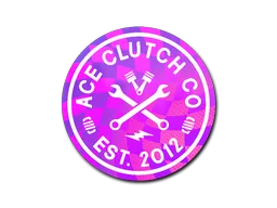 Sticker | Ace Clutch Co. (Holo)