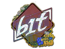 Sticker | b1t (Glitter) | Rio 2022