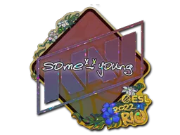 Sticker | sdy (Glitter) | Rio 2022
