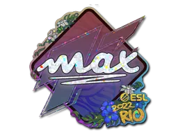 Sticker | max (Glitter) | Rio 2022