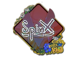 Sticker | Spinx (Glitter) | Rio 2022