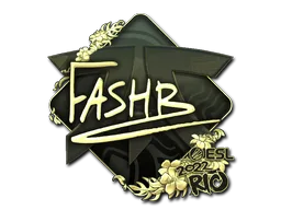 Sticker | FASHR (Gold) | Rio 2022