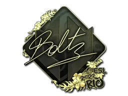 Sticker | boltz (Gold) | Rio 2022