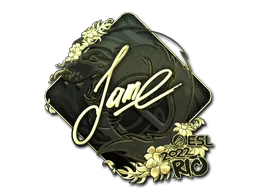Sticker | Jame (Gold) | Rio 2022