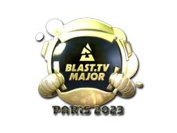 Sticker | BLAST.tv (Gold) | Paris 2023