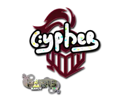 Sticker | Cypher (Glitter) | Paris 2023