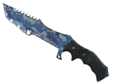 ★ Huntsman Knife | Bright Water (Well-Worn)