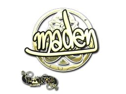 Sticker | maden (Gold) | Paris 2023