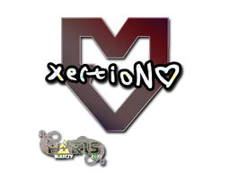 Sticker | xertioN (Glitter) | Paris 2023