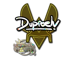 Sticker | dupreeh (Glitter, Champion) | Paris 2023
