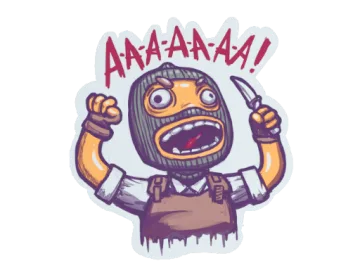Sticker | Angry T