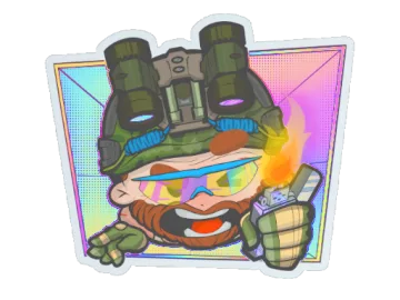 Sticker | Try Hard (Holo)