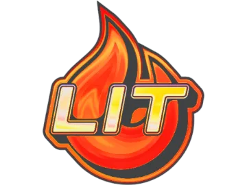 Sticker | Lit (Holo)