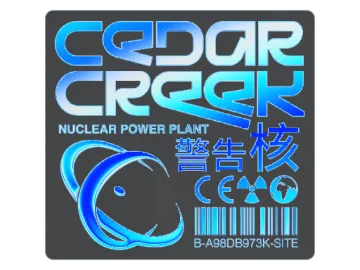 Sticker | Cedar Creek (Holo)