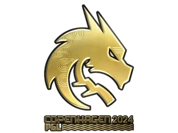 Sticker | Team Spirit (Gold) | Copenhagen 2024