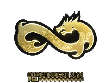 Sticker | Eternal Fire (Gold) | Copenhagen 2024