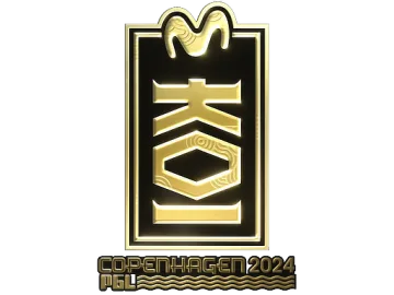 Sticker | KOI (Gold) | Copenhagen 2024
