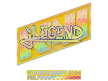 Sticker | jL (Holo) | Copenhagen 2024