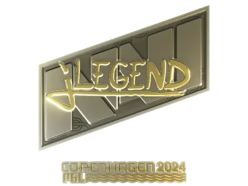 Sticker | jL (Gold) | Copenhagen 2024