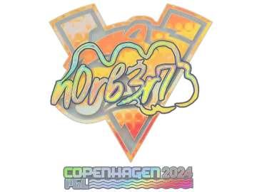 Sticker | n0rb3r7 (Holo) | Copenhagen 2024