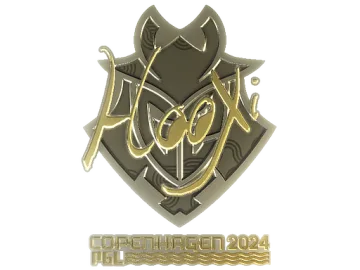 Sticker | HooXi (Gold) | Copenhagen 2024