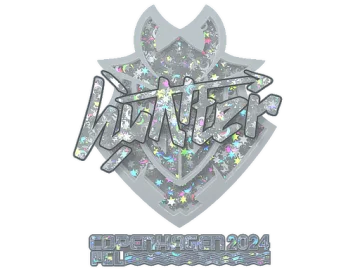 Sticker | huNter- (Glitter) | Copenhagen 2024