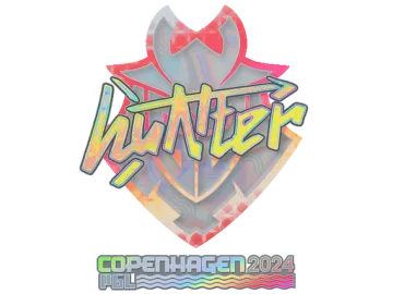 Sticker | huNter- (Holo) | Copenhagen 2024