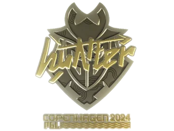 Sticker | huNter- (Gold) | Copenhagen 2024