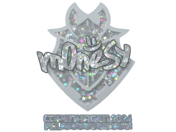 Sticker | m0NESY (Glitter) | Copenhagen 2024