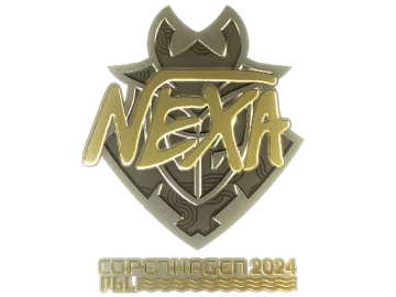 Sticker | nexa (Gold) | Copenhagen 2024