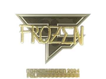 Sticker | frozen (Gold) | Copenhagen 2024
