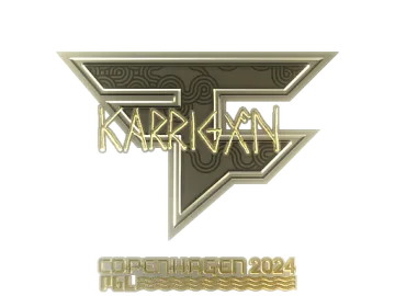 Sticker | karrigan (Gold) | Copenhagen 2024