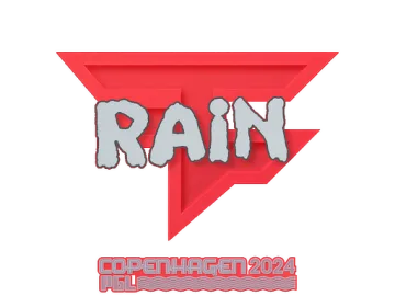 Sticker | rain | Copenhagen 2024