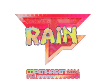 Sticker | rain (Holo) | Copenhagen 2024