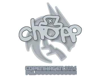 Sticker | chopper | Copenhagen 2024