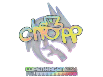 Sticker | chopper (Holo) | Copenhagen 2024