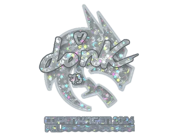 Sticker | donk (Glitter) | Copenhagen 2024
