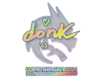Sticker | donk (Holo) | Copenhagen 2024