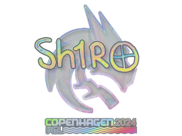 Sticker | sh1ro (Holo) | Copenhagen 2024
