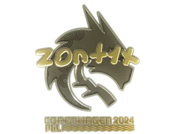 Sticker | zont1x (Gold) | Copenhagen 2024
