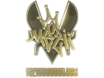 Sticker | mezii (Gold) | Copenhagen 2024