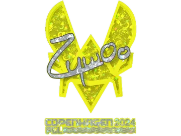 Sticker | ZywOo (Glitter) | Copenhagen 2024