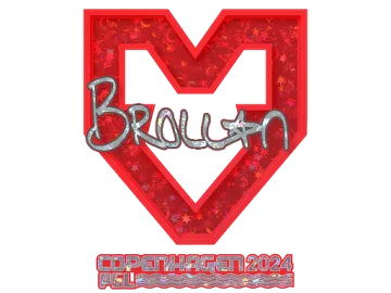 Sticker | Brollan (Glitter) | Copenhagen 2024