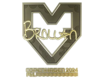 Sticker | Brollan (Gold) | Copenhagen 2024