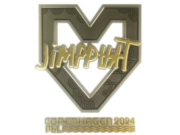 Sticker | Jimpphat (Gold) | Copenhagen 2024